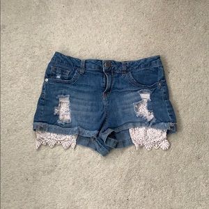 Jean shorts